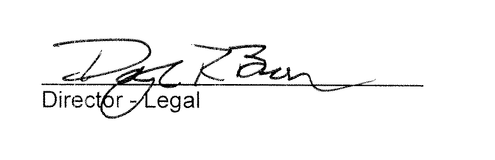 Director-Legal Signature