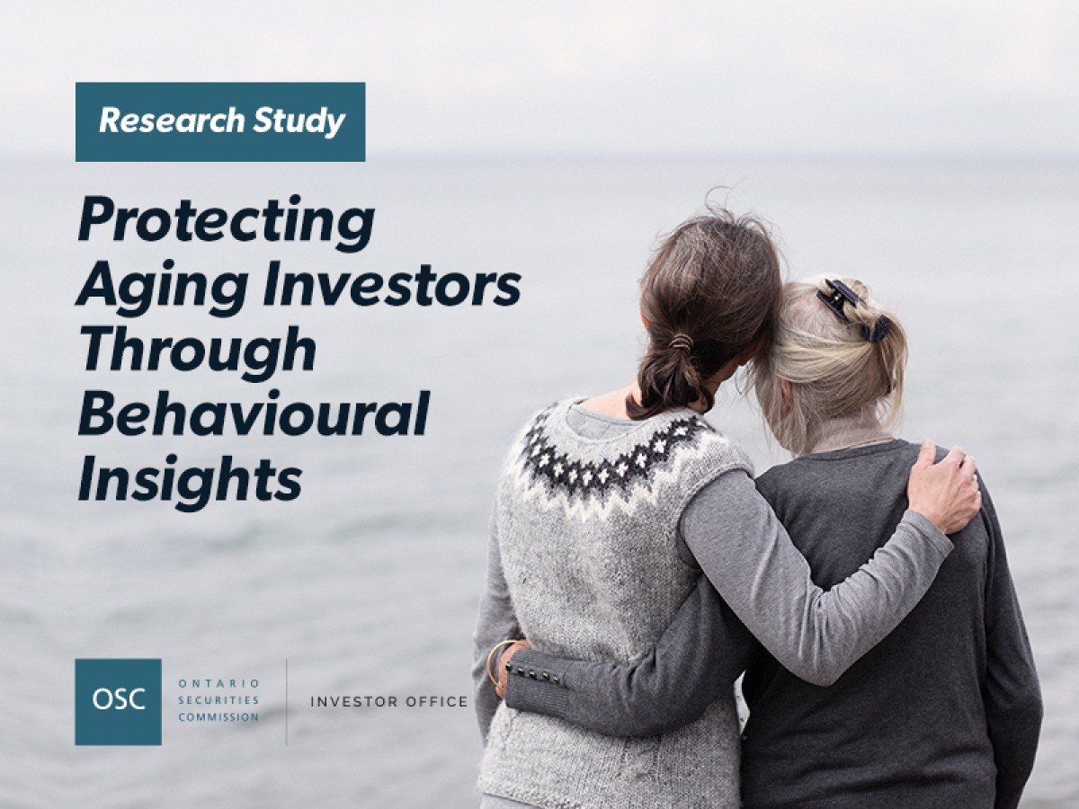 Report cover Protecting aging investors through behavioural insights